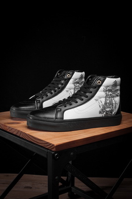 Vans High Top Shoes Women--269